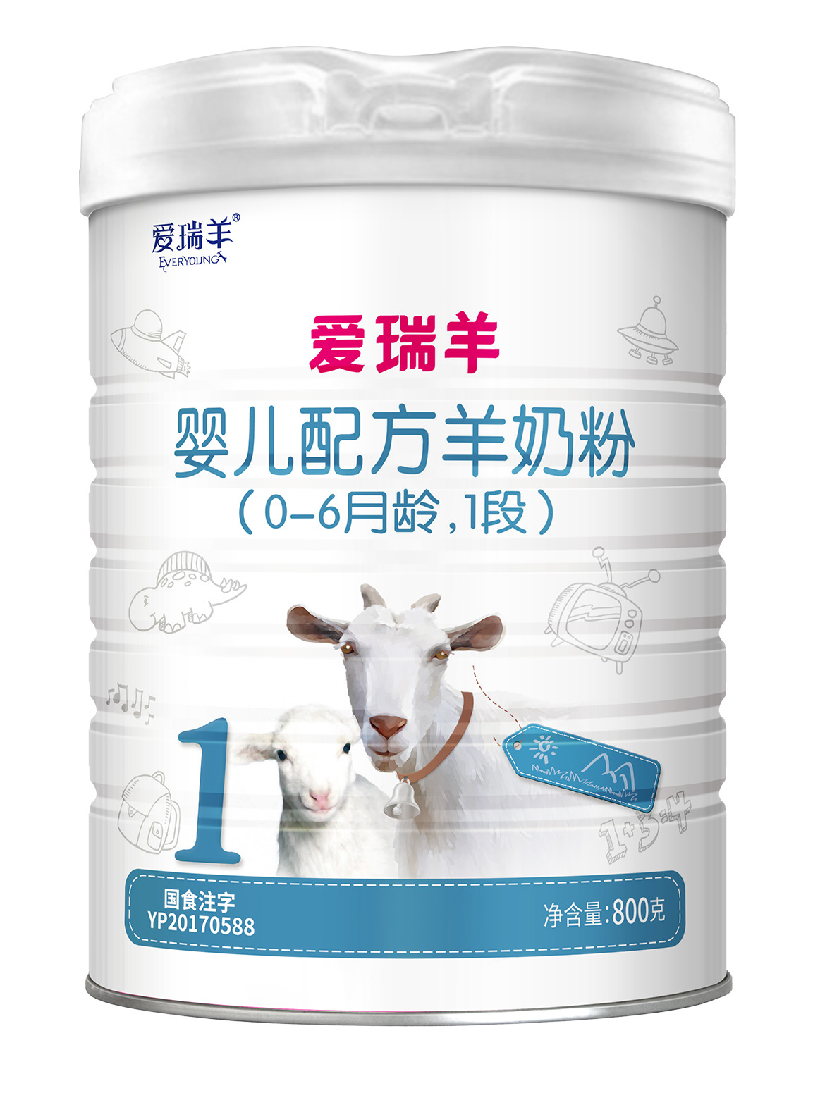 幼儿配方羊奶粉（0-6月龄.1段）